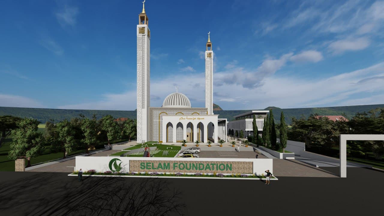Rendering of the future Selam Foundation masjid and community center supported by A Night of Giving