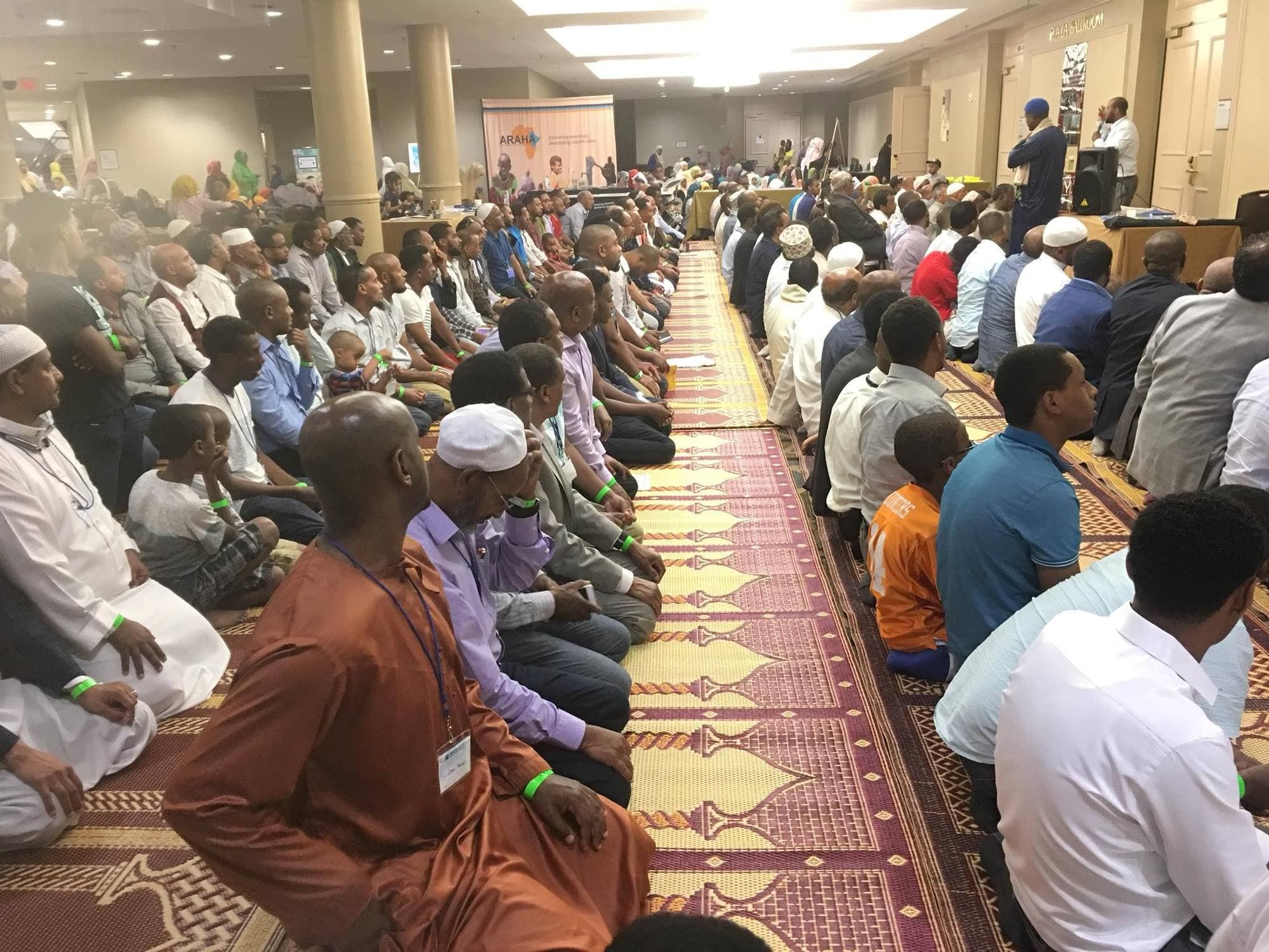Selam Foundation community members gathered together outdoors